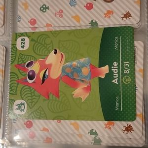 Animal Crossing Amiibo Card, Audie